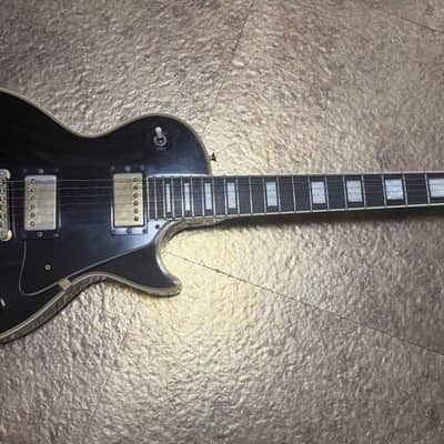 Orville by Gibson Les Paul Custom Ebony with Rosewood Fretboard 1990 - HB-R & HB-L pickups image 1