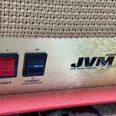 2008 Marshall - JVM 205 HRB - Limited Edition Red Baketweave - ID 6067 image 4
