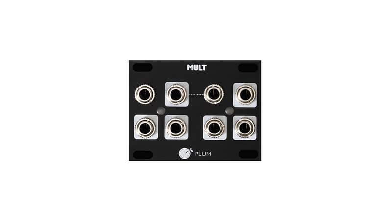 Plum Audio MULT 1U - Buffered Multiplier 2022 Black image 1