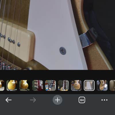 Epiphone '56 Les Paul Standard Goldtop W/OHSC image 14