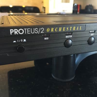 E-MU Proteus 2 Orchestral Synthesizer-Classic EMU Sound Module-With Power Supply - X Files Theme :) image 4