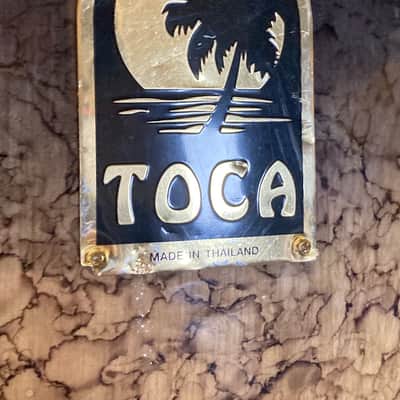 Tris Imboden's Toca - 12"×28" Conga - Burl Oak Finish • Gold Hardware image 2