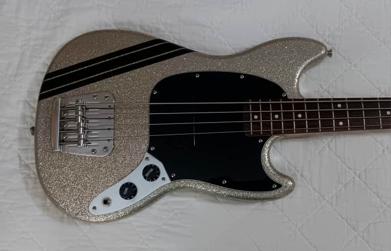 【超貴重】squier mustang bass mikey way Squier Mikey Way Signature Mustang Bass | Reverb