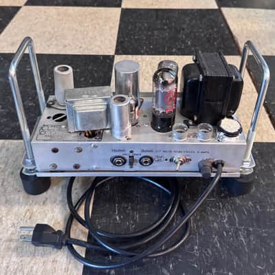 Custom Modified Tube Amp for guitar Mid-Century image 5