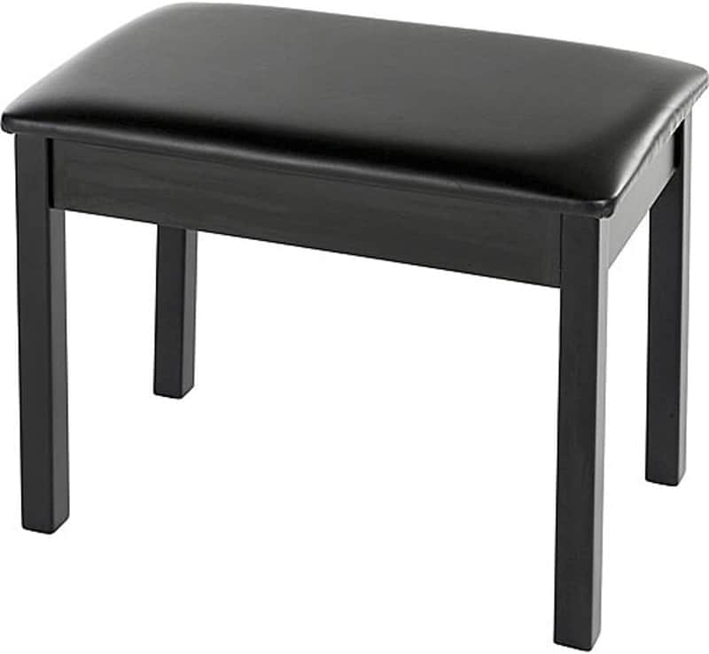 Yamaha BB1 Padded Wooden Piano Bench - Black image 1
