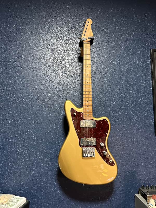 Warmoth Jazzmaster Mojo Cunife 2022 Gold Sparkle image 1