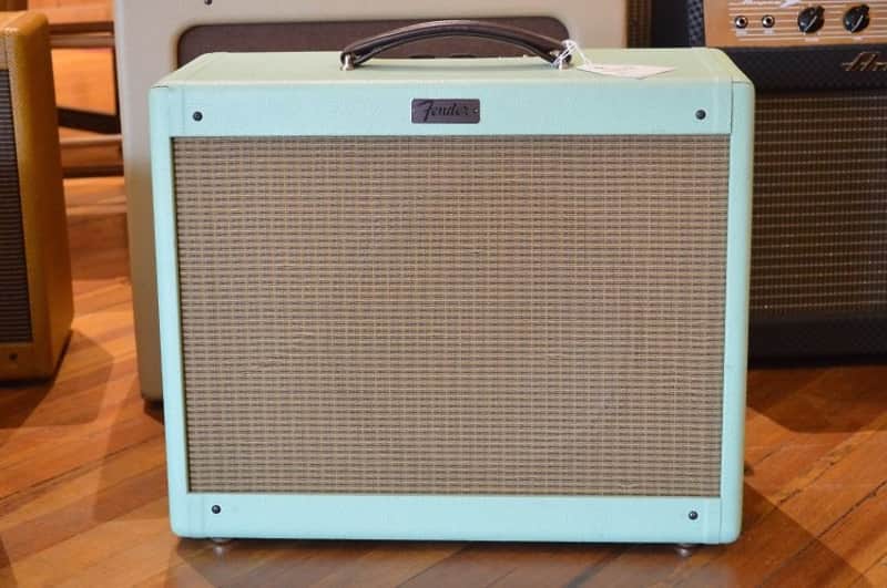 Fender Pro Junior Surf Green Tolex custom Mojo Cabinet with 12