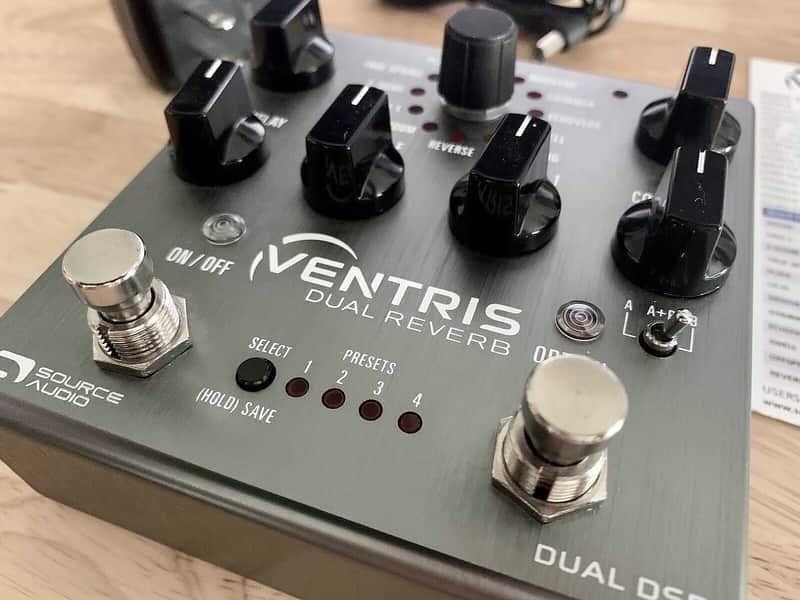 Source Audio SA262 One Series Ventris Dual Reverb Pedal SA-262 (Open) -Mint -W/ Power Supply! Bild 1
