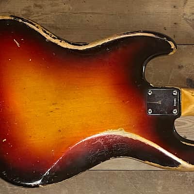 Fender Jazz Bass 1961 - Sunburst image 5