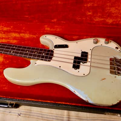 Fender Precision Bass 1966 - Sonic Blue image 19