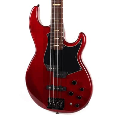 Yamaha BB734A Electric Bass Guitar Fire Red image 5