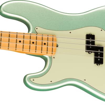 FENDER - American Professional II Precision Bass Left-Hand  Maple Fingerboard  Mystic Surf Green - 0193942718 image 4