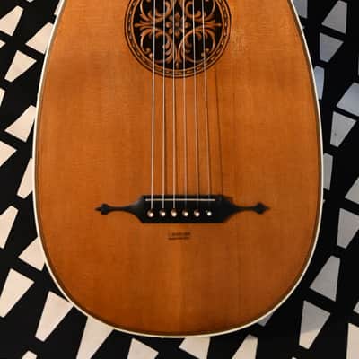 ✴️ Video Included – Restored 1920s G. Herrnsdorf Antique Pre-war German Lute Guitar – Great Condition and Wonderful Sound image 3