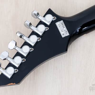 1986 B.C. Rich Warlock NJ Series Black w/ Seymour Duncan SH-2 & SH-4, Japan image 5