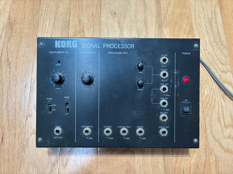 Korg MS-03 Signal Processor - pitch to CV control voltage - play synth with other instruments image 1
