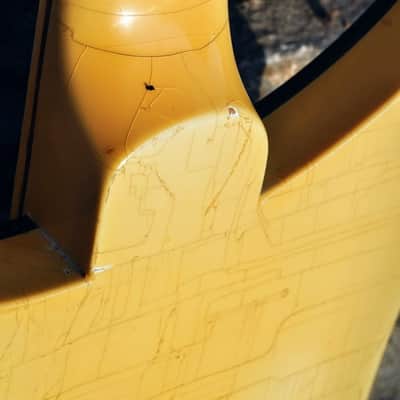 Rickenbacker 4003 1983 - vintage yellow Blonde / black image 9