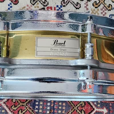 STUDIO SALE! Pearl B914-P (14x3.5) Brass Piccolo Free Floating Snare 1987 Taiwan image 12