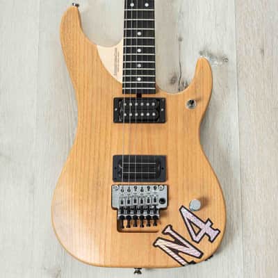 Washburn USA Nuno Bettencourt N4-NUNO VINTAGE Guitar, Ebony Fretboard, Natural image 1
