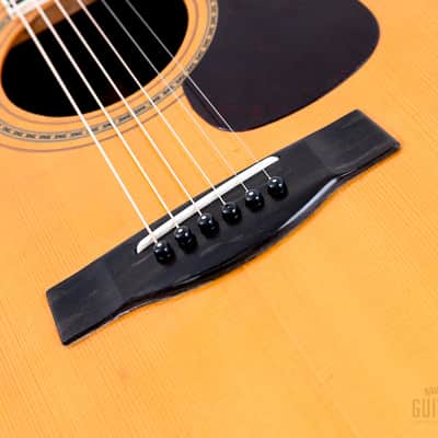 1977 Yamaha L-10 Vintage Dreadnought Acoustic Guitar, Spruce & Rosewood w/ Case & Hangtag, Japan image 9