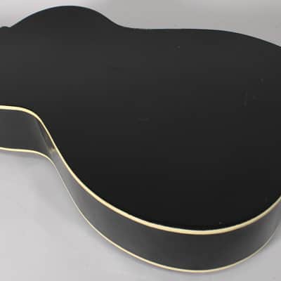 1983 Dobro Square Neck Lap Steel Acoustic Resonator Black w/OHSC image 7