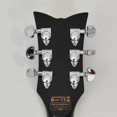 Schecter Corsair 2020 Semi Hollow Electric Guitar Gloss Black B0961 image 8