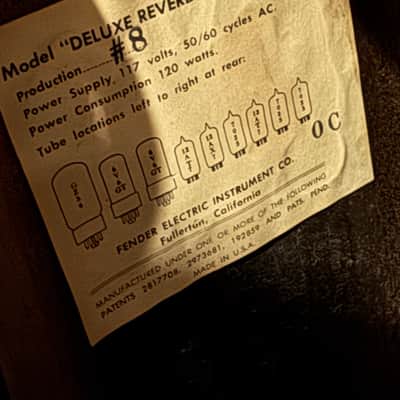 Dumble Fender Deluxe Reverb 1967 image 3