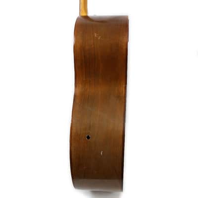 Vintage 1972 Ernie Ball Earthwood Acoustic Bass Guitar Natural Finish image 11