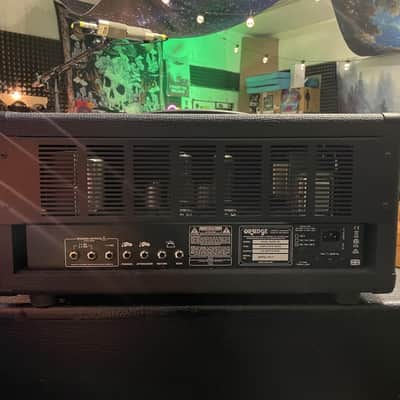Orange Dual Dark 50 2-Channel 50-Watt Guitar Amp Head 2014 - 2023 - Black image 2