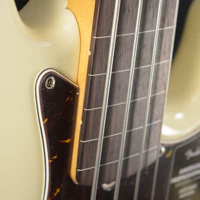 Fender American Professional II Jazz Bass Fretless Olympic White Rosewood Fingerboard imagen 4