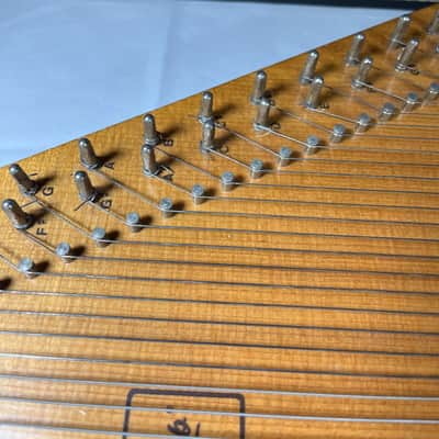 Vintage Appalachian Autoharp Oscar Schmidt 45C/R with case image 10