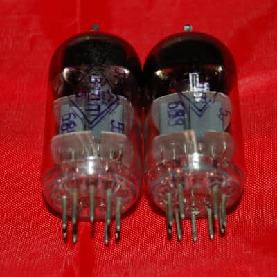 Reflector 6N23P ECC88 / 6DJ8 / E88CC / 6N11 Strong matched pair. image 8