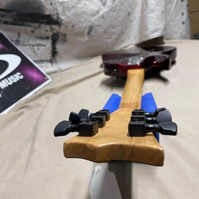 ESP LTD Eclipse Bolt-On Neck Singlecut Guitar - locking tuners missing backs! Red image 23