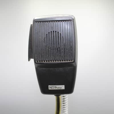 Circuit Bent Push-to-Talk Vintage Dynamic CB Microphone w/Filter Control-Lo Fi Mic + Mic Stand Clip + Mic Stand Clamp by Statikstramentz image 4