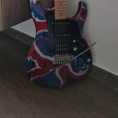 James Tyler Studio Elite Custom Shop 2003 Birdseyes Mapple neck - Psychedelic Vomit image 14
