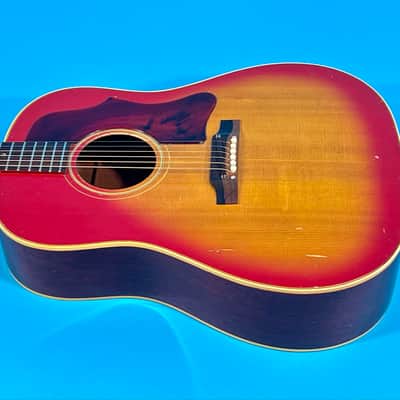 Gibson J-45 1966 - Cherry Sunburst image 9