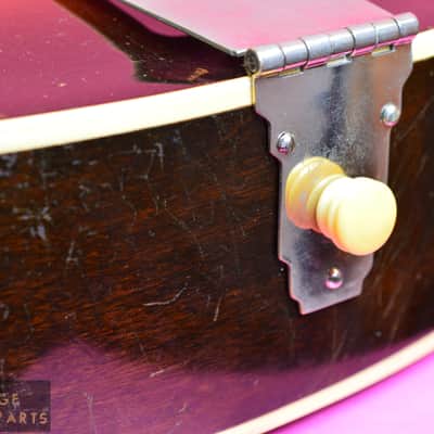 Vintage 1939 Gibson L-7 "Advanced Model"  X-braced, Picture Frame Inlays, Original Case! image 18