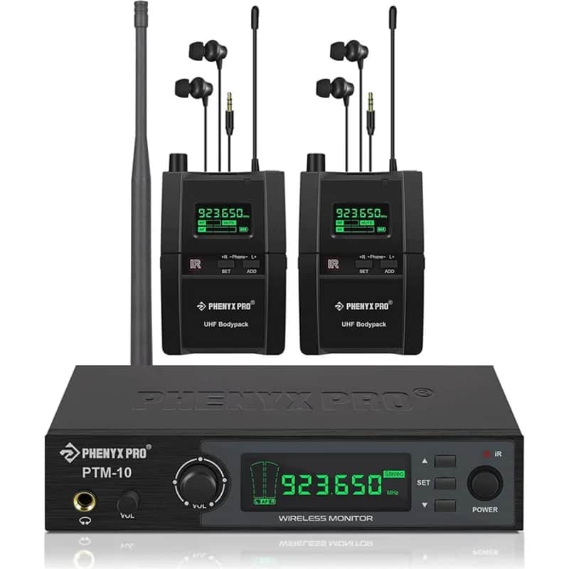 Phenyx Pro PTM-10-2B Wireless IEM System image 1