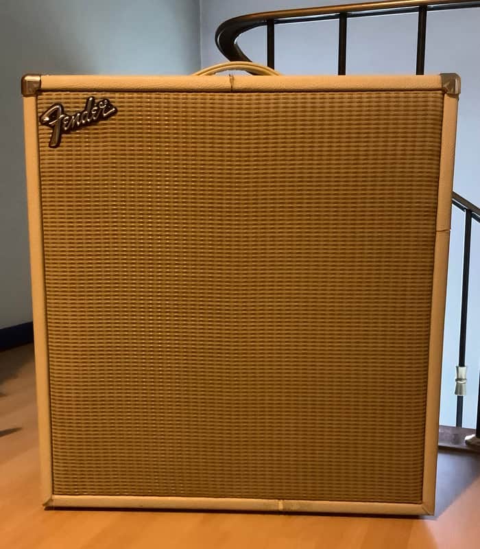 2 x 12” CUSTOM-MADE CAB for Fender Tremolux or Bandmaster - 2000’s (?) - Blonde image 1