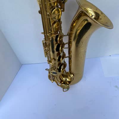 Vintage Silvertone Tenor Saxophone with Mouthpiece, Hard Case – Ready to Play 🎷 image 7