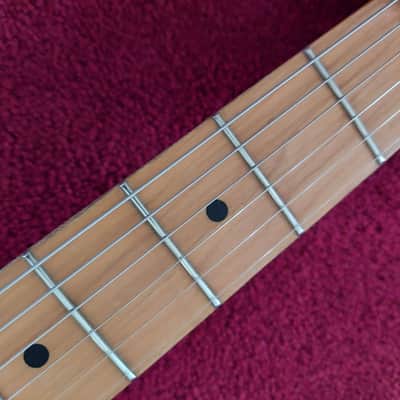 2002 Fender Stratocaster Left Handed Strung Right Handed image 6