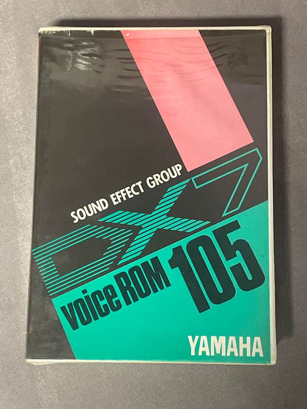 Yamaha vrc-105 sound effect group DX7 Data ROM Cartridge dx5 dx1 image 1