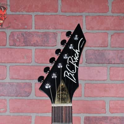 B.C. Rich USA Custom Explorer One Off  Natural 1986 w/ Fitted Hardshell Case image 9