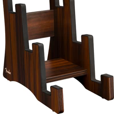 Fender DELUXE WOODEN 3-TIER GUITAR STAND image 1