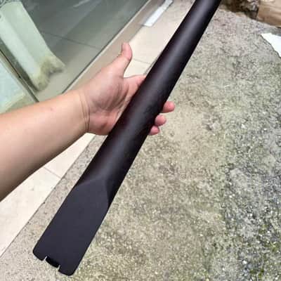 25.5 inch 21 frets wenge guitar neck hole 10mm Satin wenge fingerboard Wheel truss rods image 2
