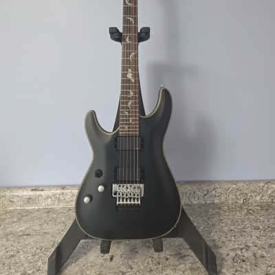 Schecter Damien Platinum-6 FR Left-Handed 2013 - Present - Satin Black image 1