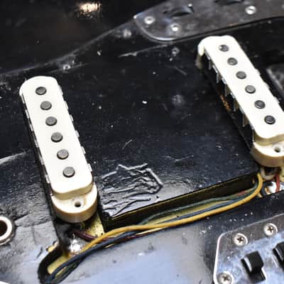 1963 Fender Jaguar Black Refin L-Series Pre-CBS w/HSC image 22