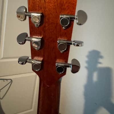 Eastman PCH1-OM Pacific Coast Highway Series Solid Sitka Spruce Top Orchestra Model 2010s - Natural image 4