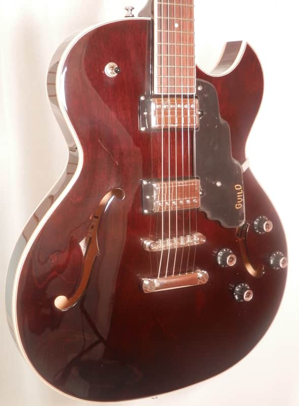 Guild  Starfire I SC Vintage Walnut Single Cut Semi Hollow Electric image 1