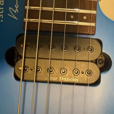 Strandberg Guitars Boden Essential 6 Galactic Blue/ Seymour Duncan Mark Holcomb Scarlet/Scourge Pickups image 10