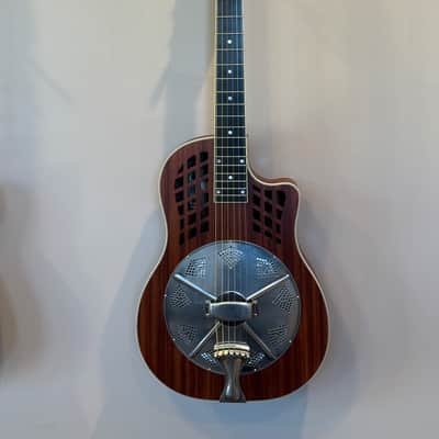 National Resophonic ResoRocket Cutaway Wood Body image 1